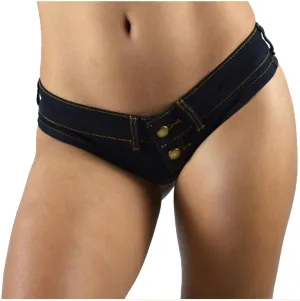 2025 Women's Ruffle Hem Denim Shorts High Waist Ripped Jean Shorts Casual Distressed Denim Shorts with Pockets