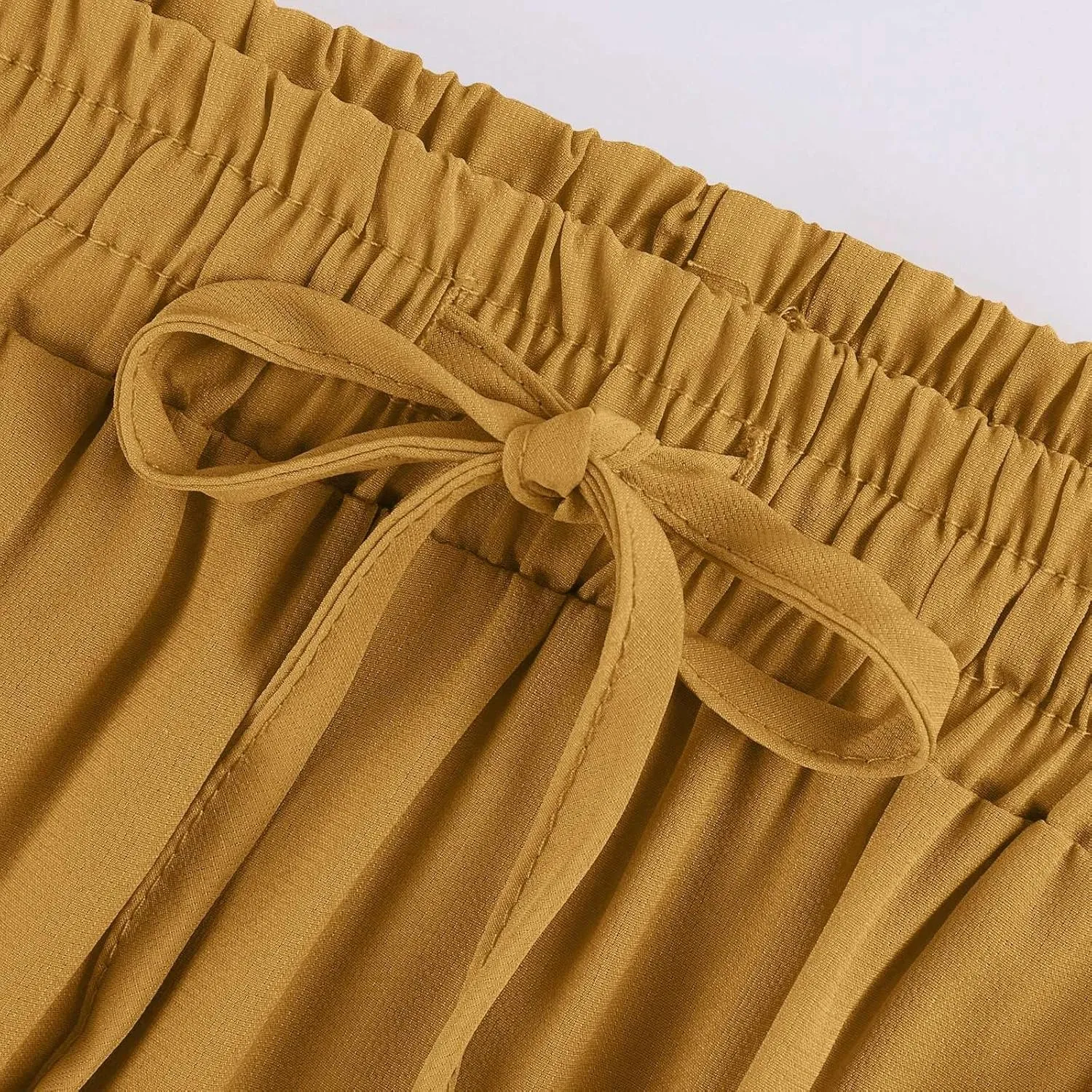 Bohemian Skirts for Women Trendy Business Solid Beach Elastic Waist Country Flutter Vacation Flowy Boho Skirts for Women