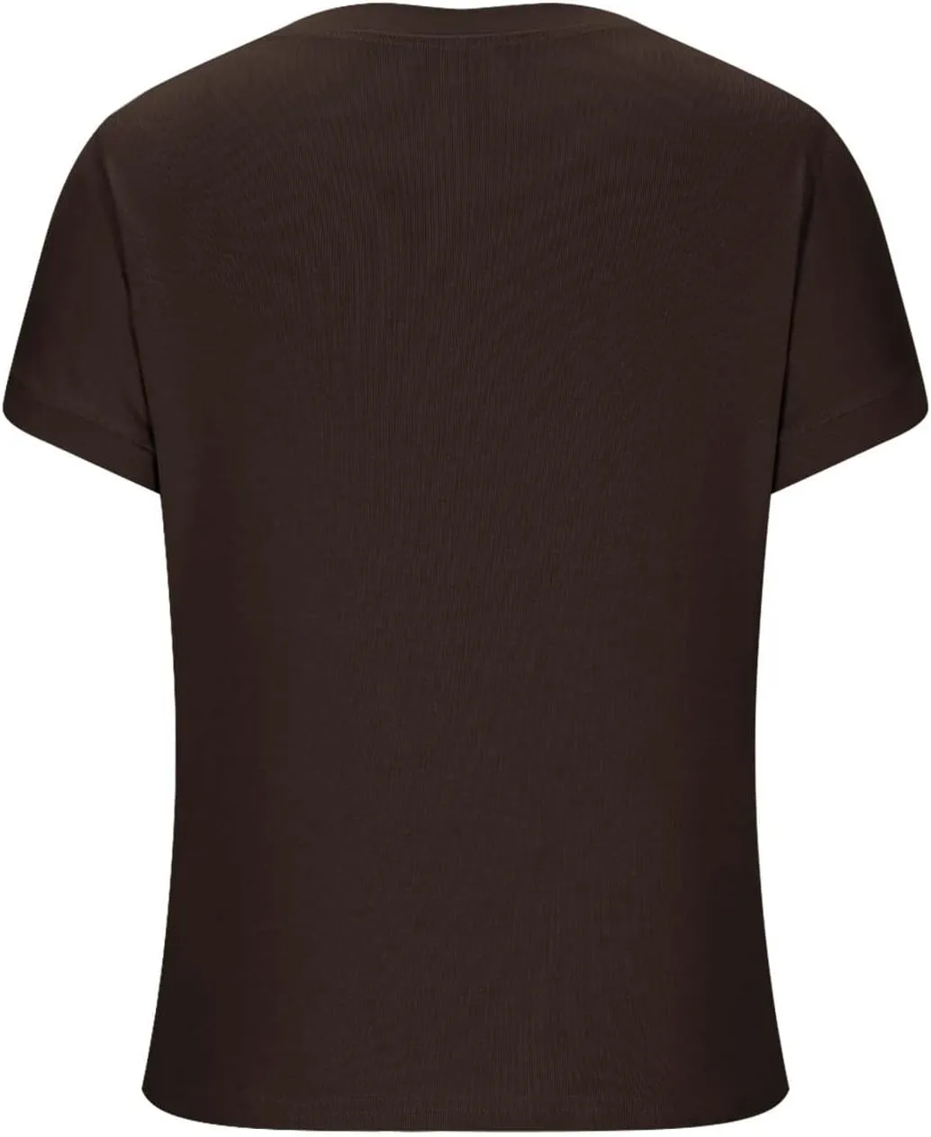 Cozy Tunic Tops for Women Crew Neck Cap Sleeve Blouse Solid Color Casual Loose Business Shirt Basic Summer Tees