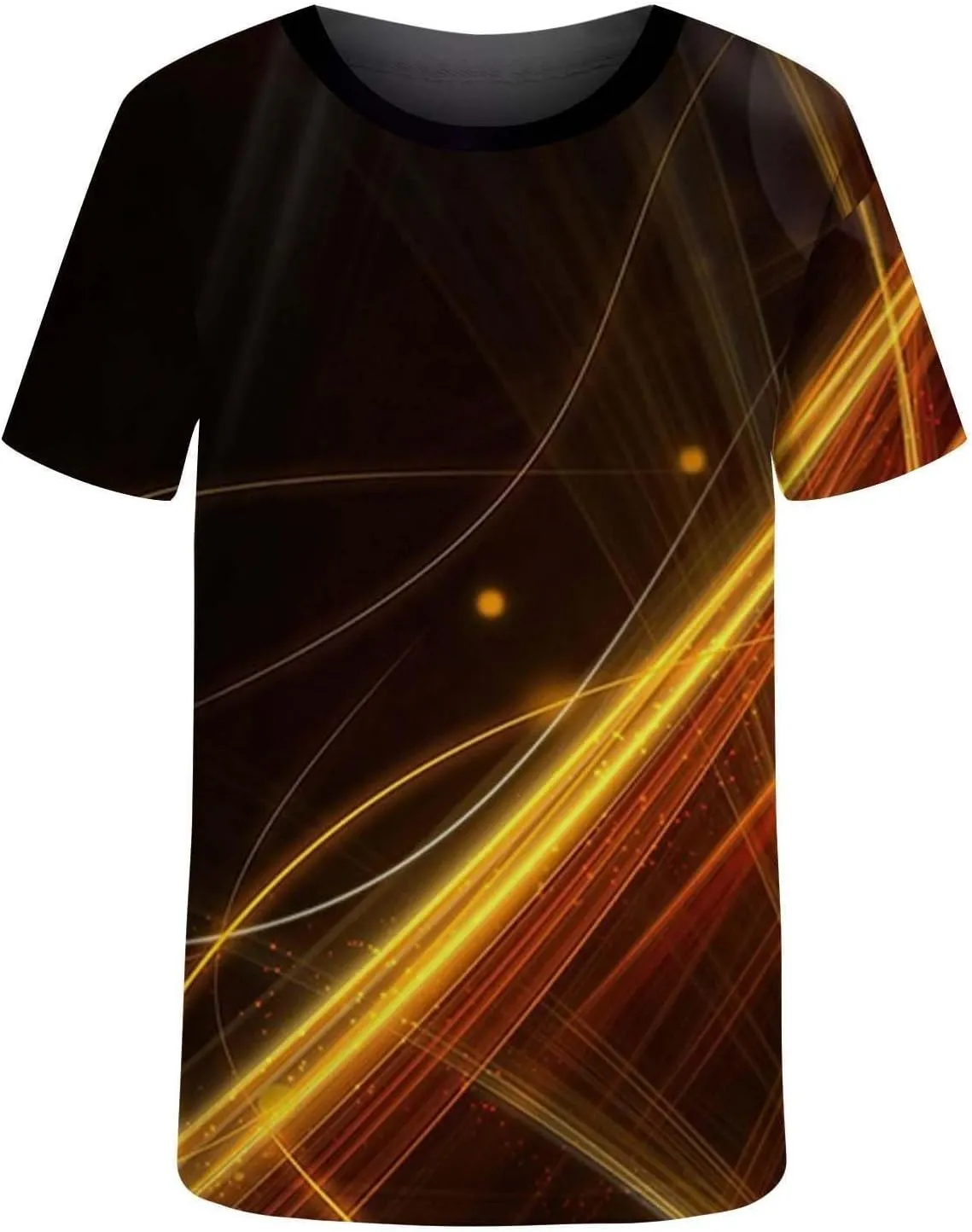 Funny Tshirts Shirts for Men 2024 Casual Short Sleeve Line Print Graphic Tee Shirts Summer Beach Crewneck Pullover