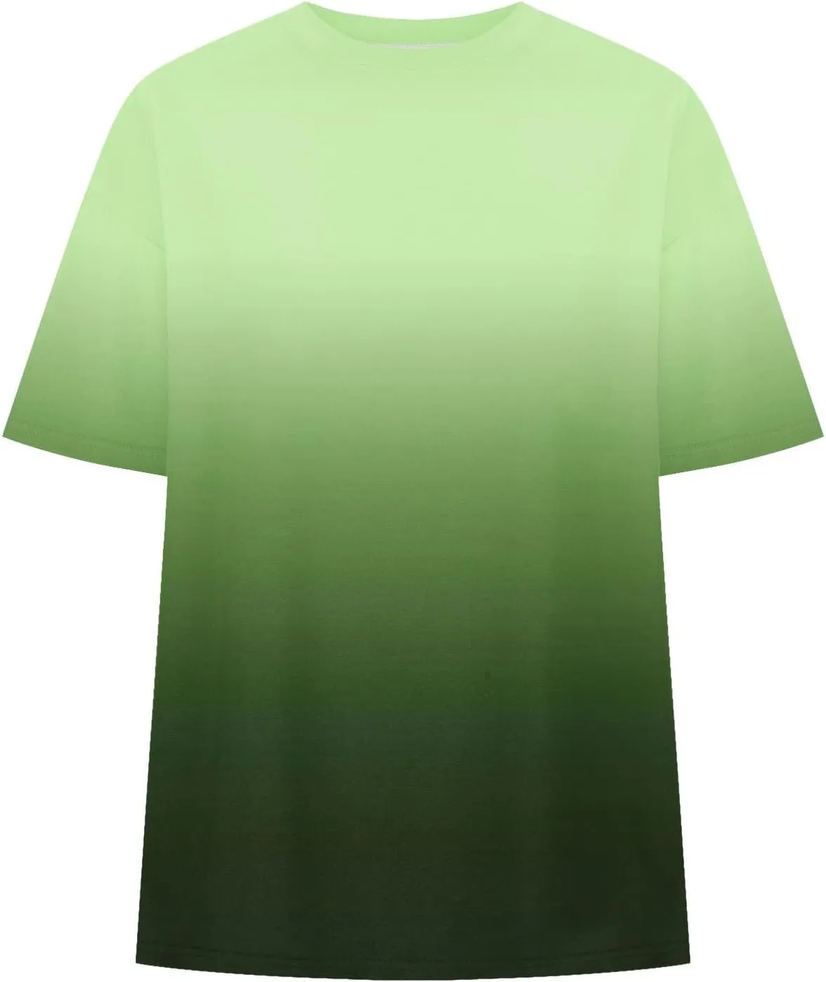 Generic 2024 Womens Oversized T Shirts Loose Fit Short Sleeve Crewneck Tees Blouse Summer Casual Plus Size Workout Tunic Tops