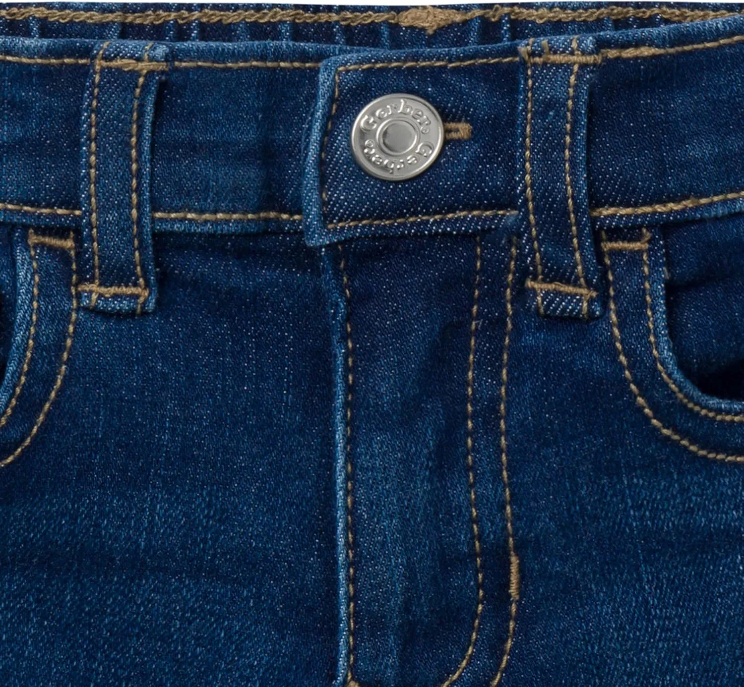 Gerber Baby Toddler Boys Denim Shorts