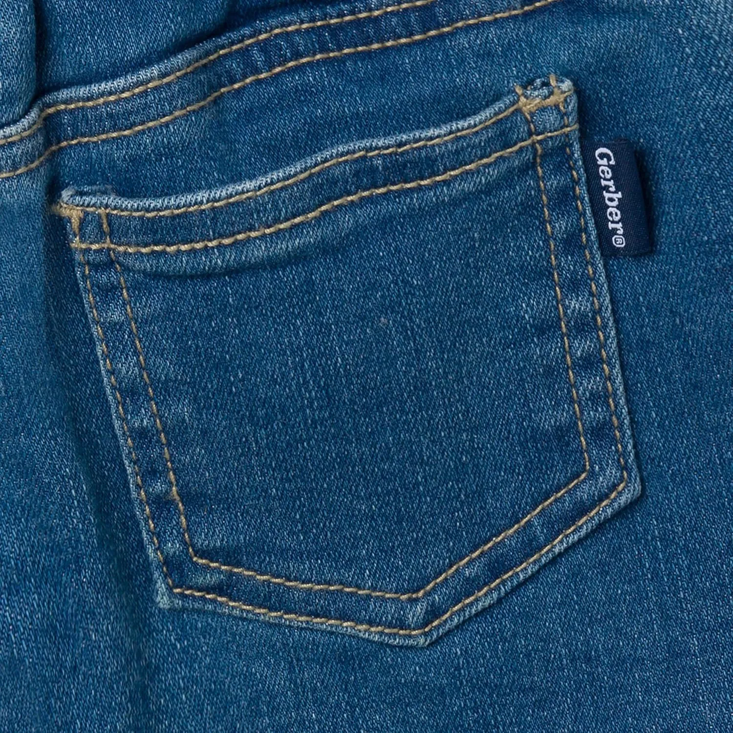 Gerber Baby Toddler Boys Denim Shorts