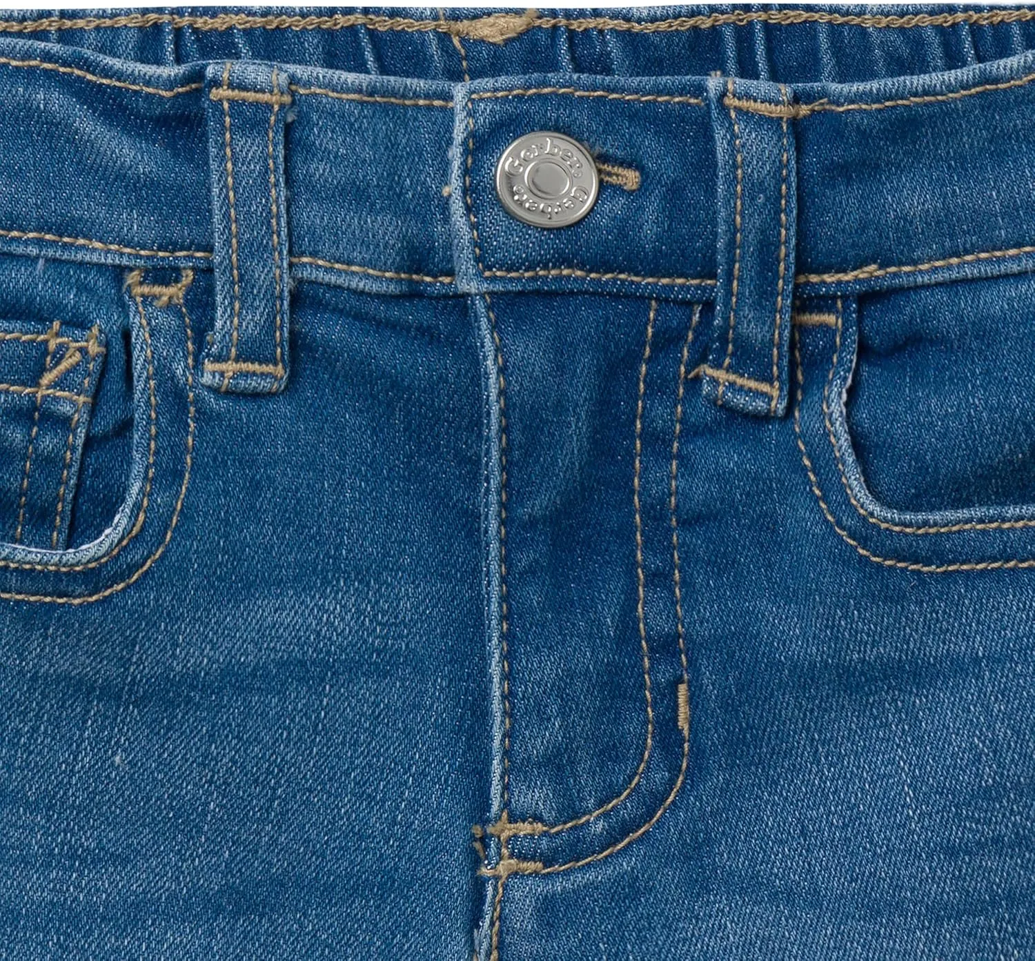 Gerber Baby Toddler Boys Denim Shorts
