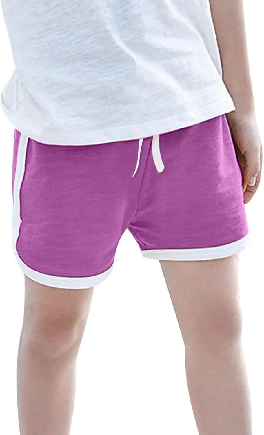 Girls Soccer Shorts Toddler Athletic Running Dolphin Active Short Gym Workout Kids Wide Leg Quick Dry Casual Short