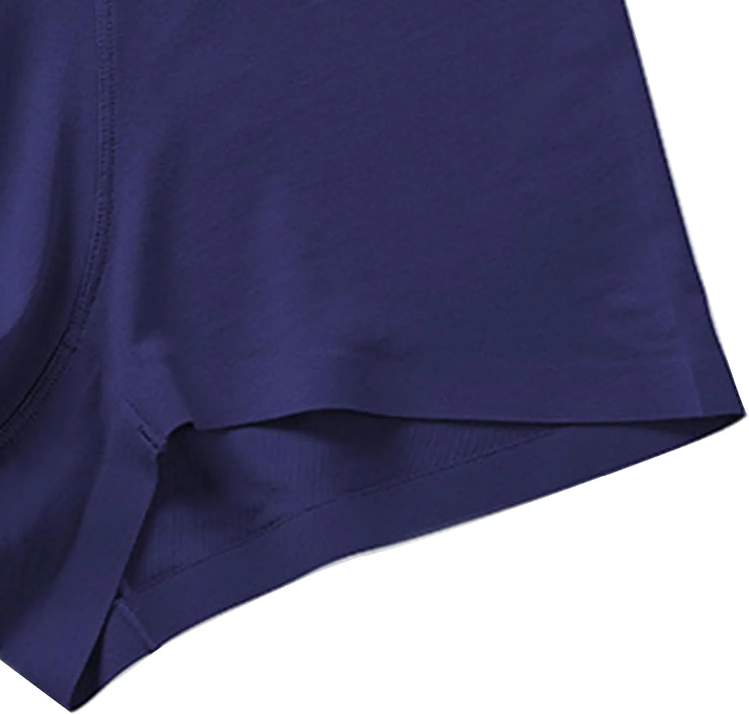 JEKE-DG Mens Ice Silk Modal Boxer Briefs Mid-Waist Stretch Boxers Underwear Breathable Seamless Underpants