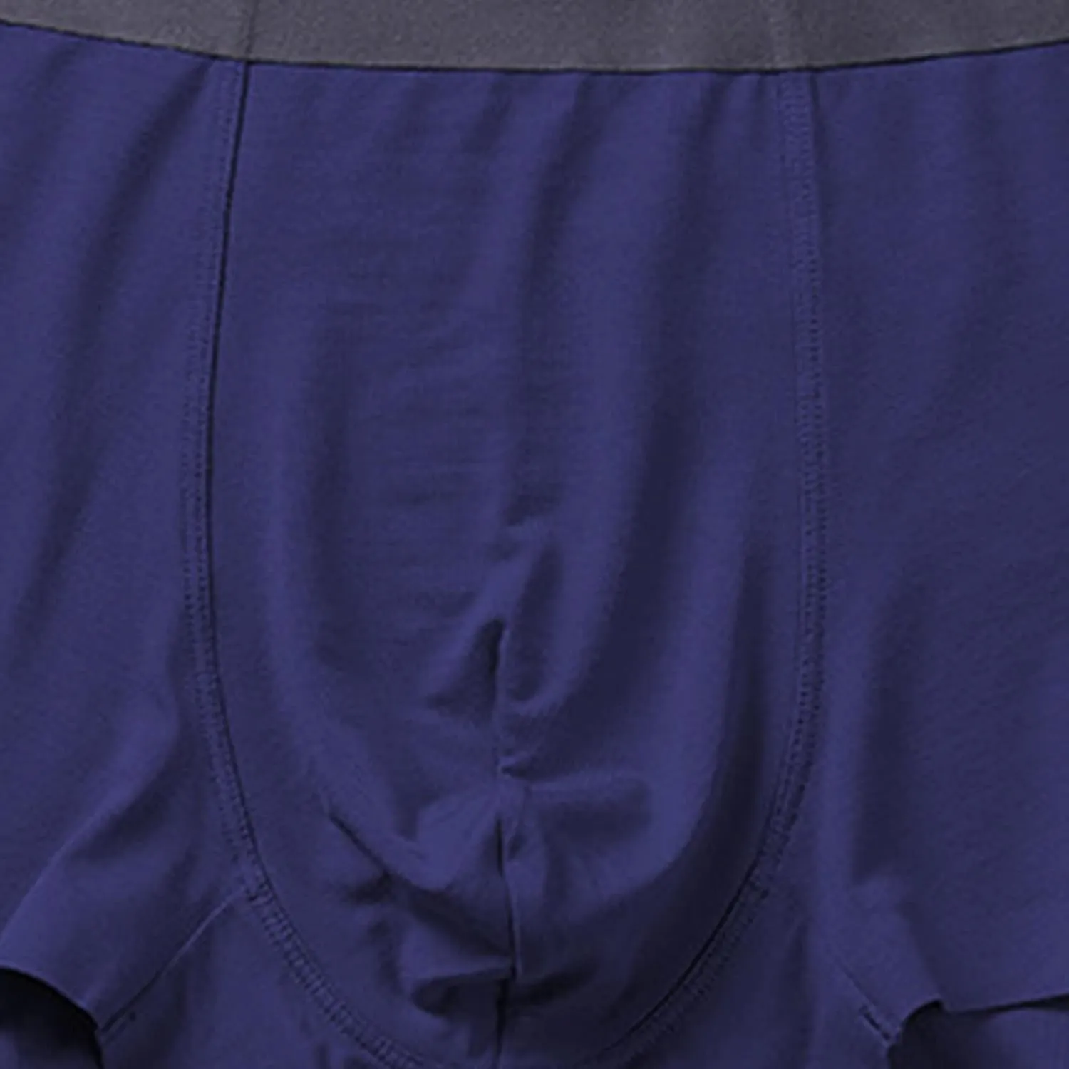 JEKE-DG Mens Ice Silk Modal Boxer Briefs Mid-Waist Stretch Boxers Underwear Breathable Seamless Underpants