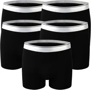 JEKE-DG Men's Traceless Ice Silk Boxer Brief Underwear Low Rise Transparent Briefs Soft Breathable Trunks Underwear