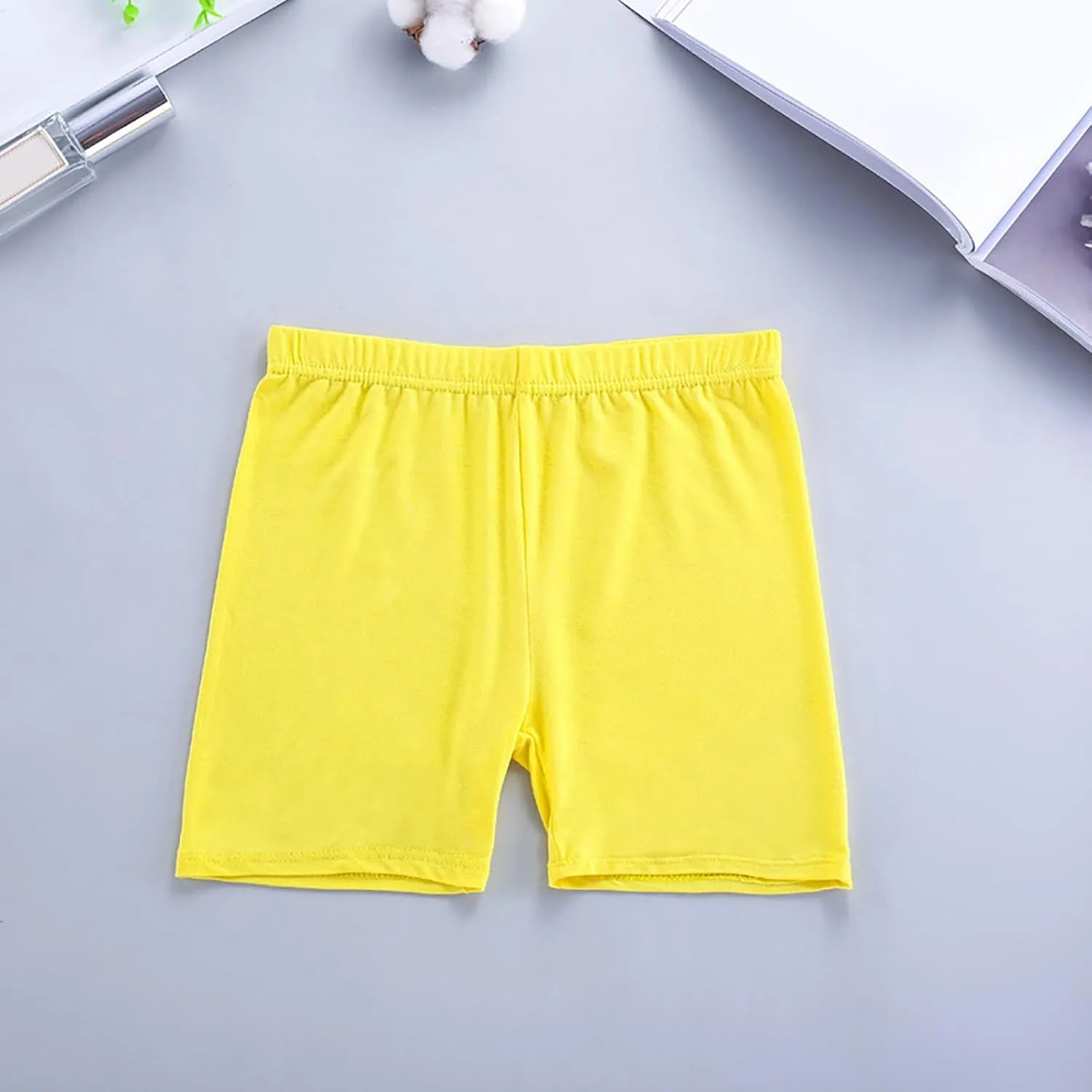 KAGAYD Kids Girls Solid Shorts Toddler Boys Athletic Shorts Quick-Dry Running Pull-on Shorts