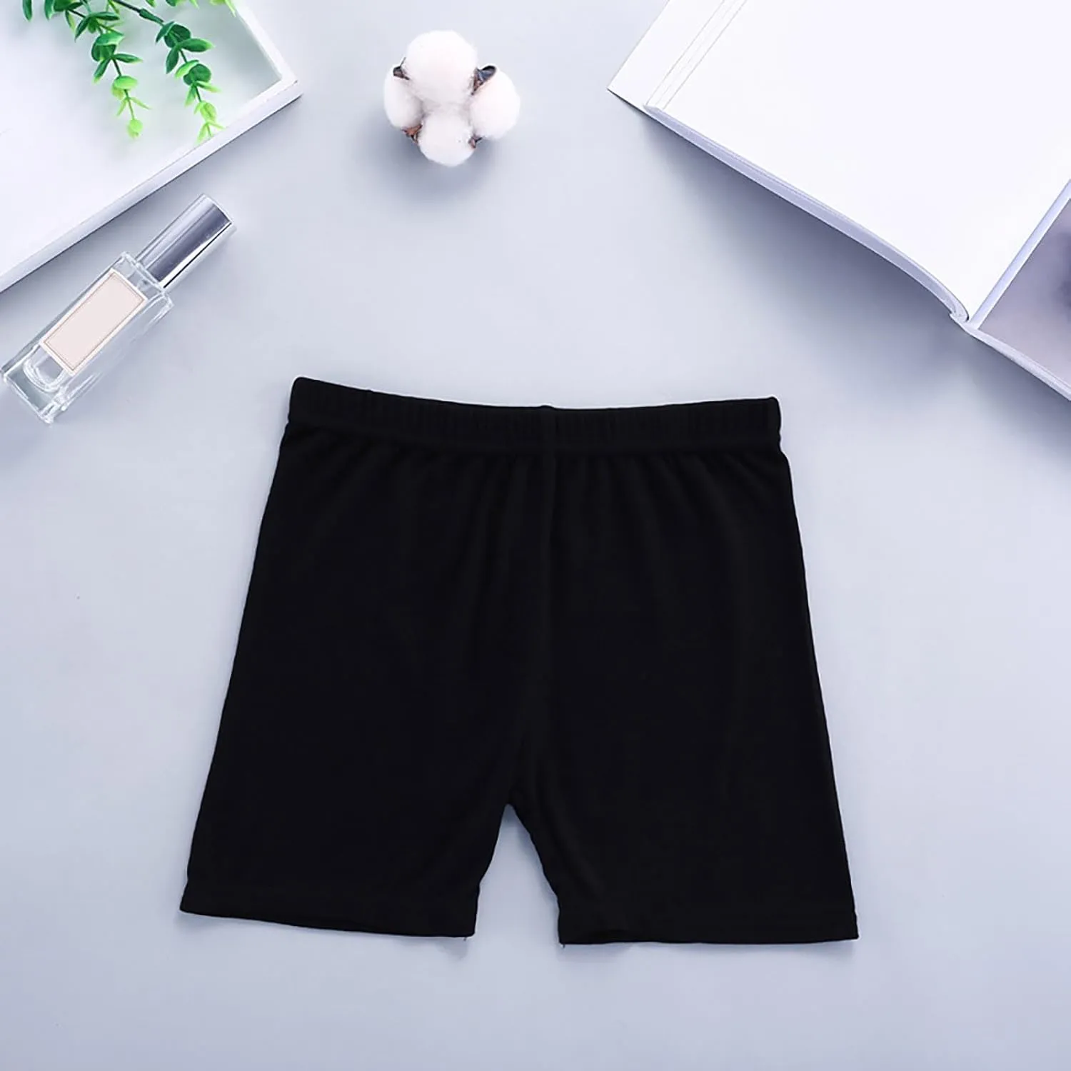 KAGAYD Kids Girls Solid Shorts Toddler Boys Athletic Shorts Quick-Dry Running Pull-on Shorts