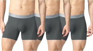 LAPASA Men's Boxer Briefs 3-Pack Cool MicroModal Stretch Underwear Trunks Comfort Soft Breathable M71