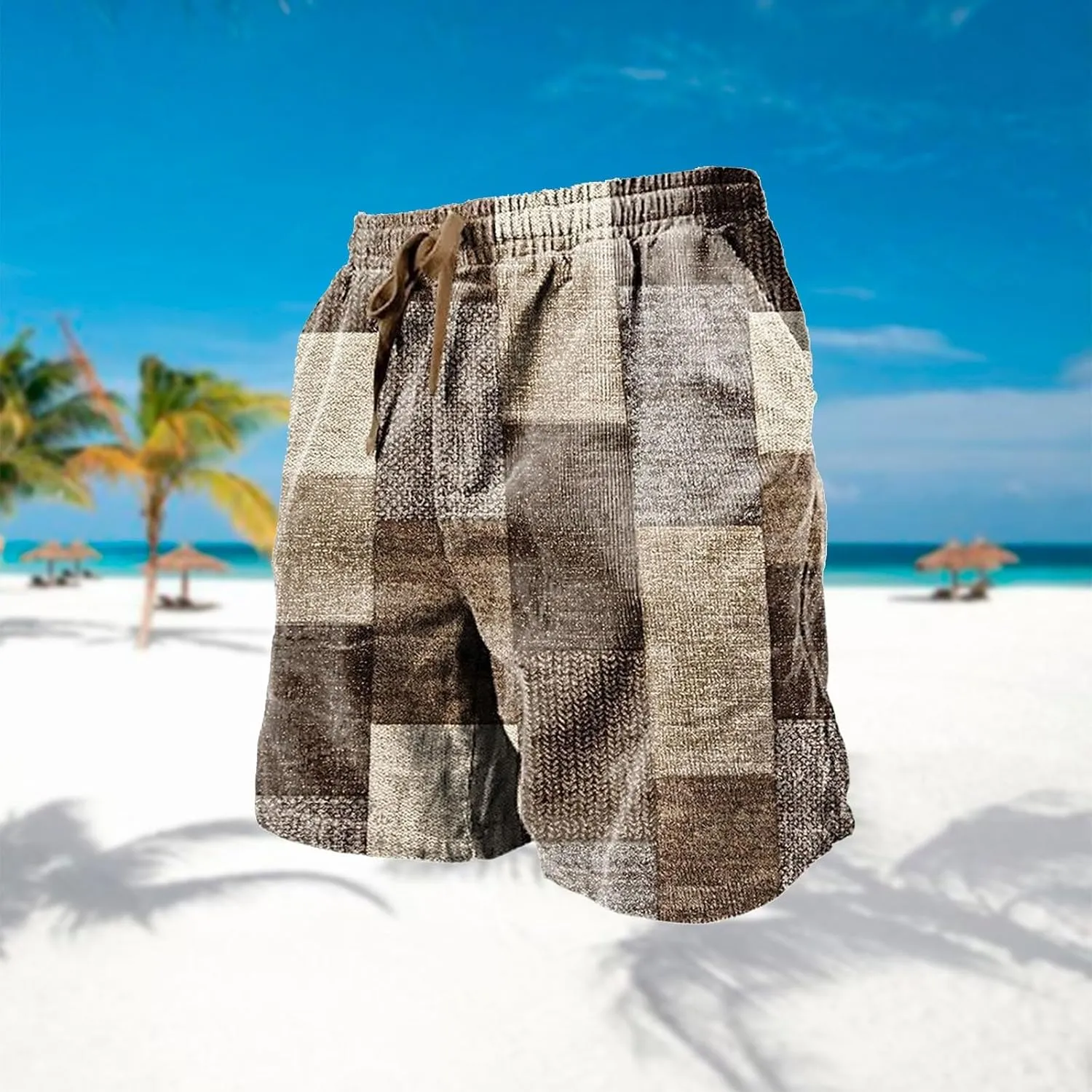 LCMTWX Mens Shorts Casual Work Shorts Fashion Slim Five Minute Pants Beach Shorts Men's Cotton Blend Shorts Athletic Shorts