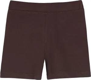Lilax Girls' Basic Solid Soft Dance Short for Gymnastics or Under Skirts