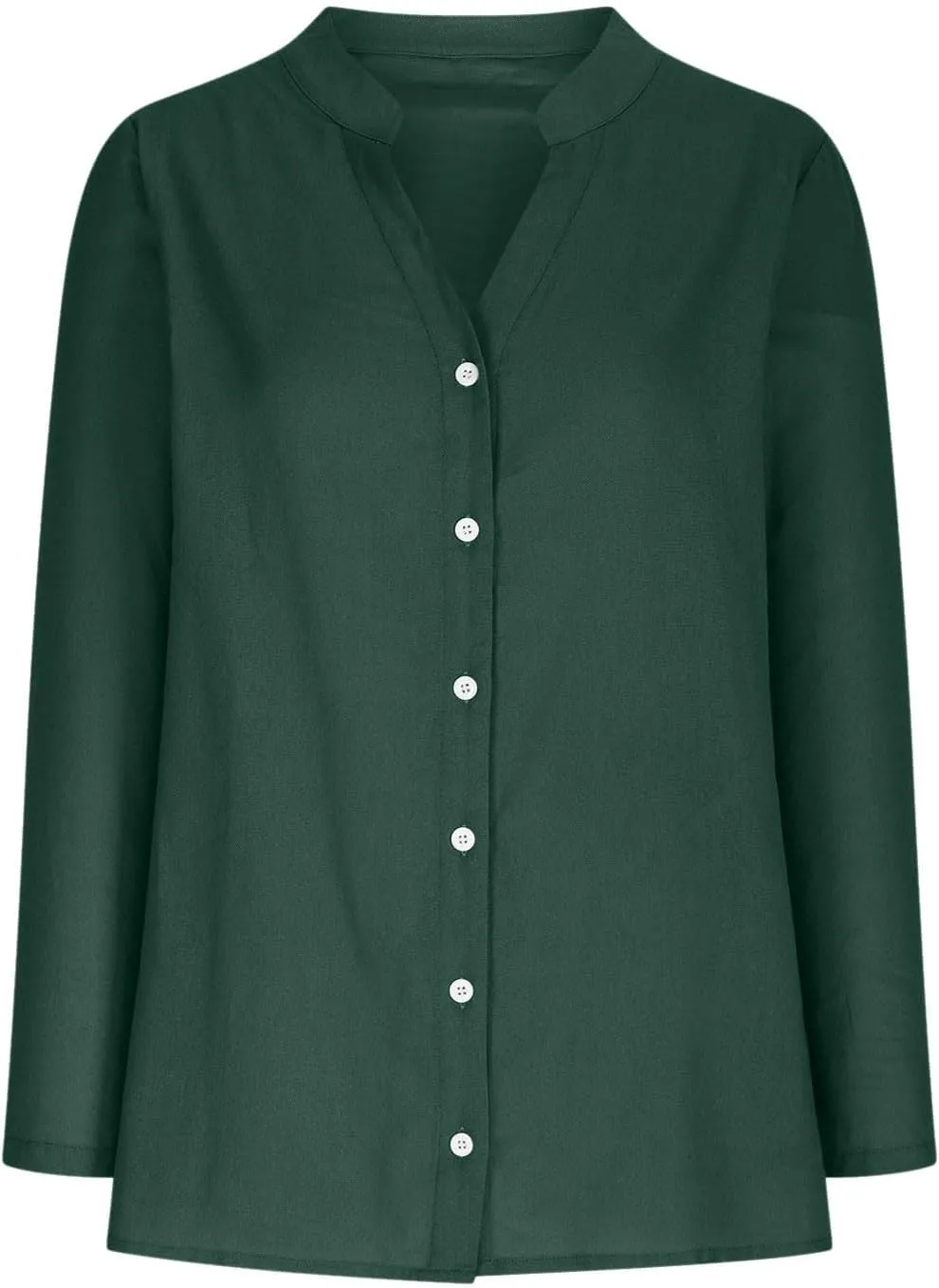Linen Shirt for Women Breathable Tops Loose Crewneck Tops Womens Daily t Shirts 2025 Summer Shirts for Women