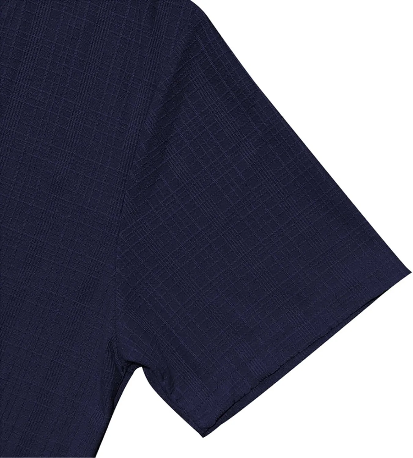 Men Viscose Pajama Top Button Up for Sleep, or Casual V Neck Short Sleeve, Breathable Summer Cardigan Style