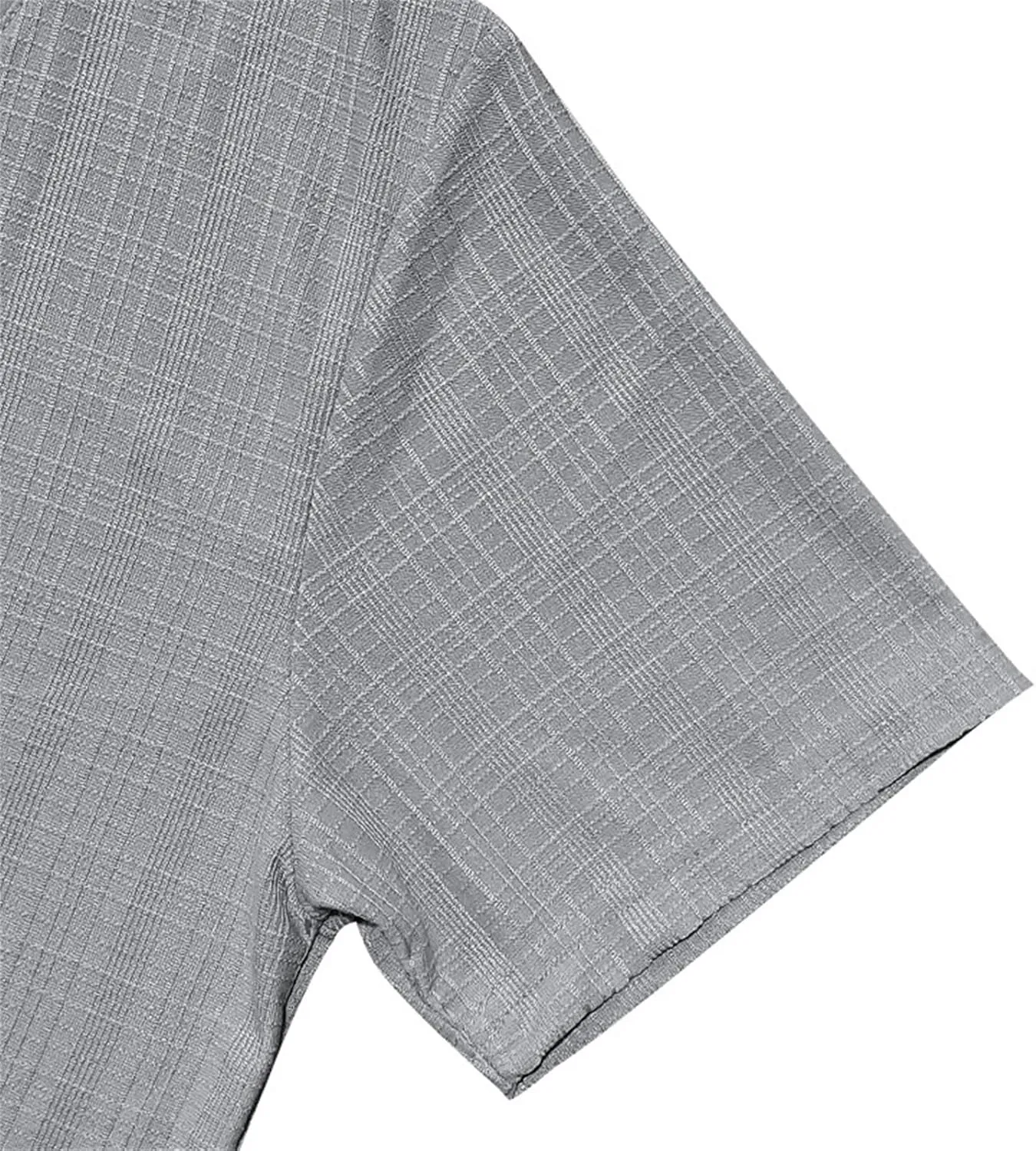 Men Viscose Pajama Top Button Up for Sleep, or Casual V Neck Short Sleeve, Breathable Summer Cardigan Style