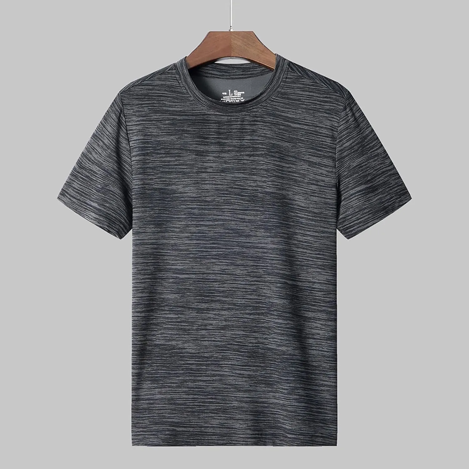 Men's Fashion Shirts 2025 Athletic T-Shirts Crewneck Short Sleeve Summer Casual Fishing Sports Tops Tee, M-8XL