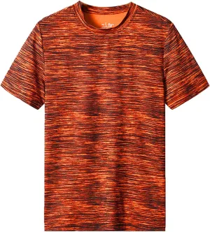 Men's Fashion Shirts 2025 Athletic T-Shirts Crewneck Short Sleeve Summer Casual Fishing Sports Tops Tee, M-8XL