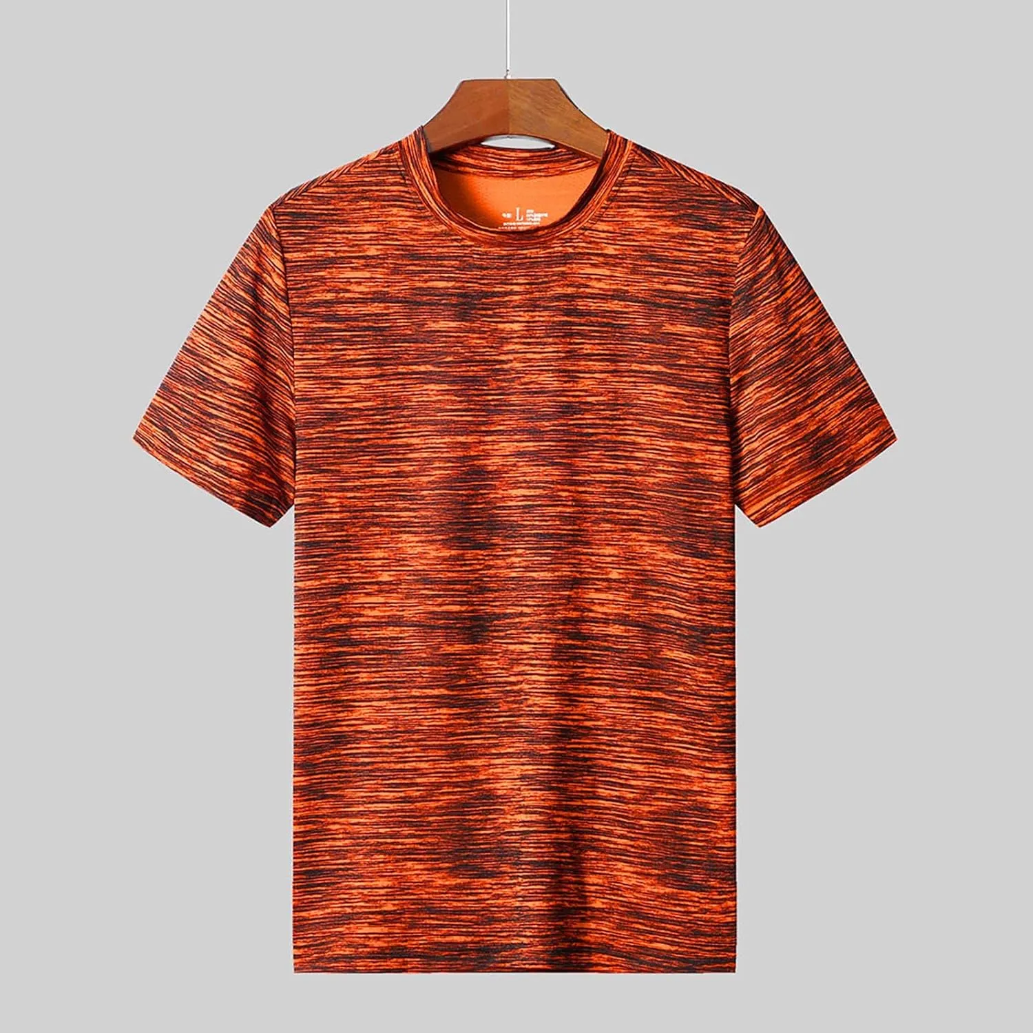 Men's Fashion Shirts 2025 Athletic T-Shirts Crewneck Short Sleeve Summer Casual Fishing Sports Tops Tee, M-8XL