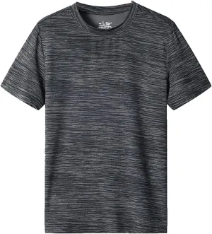 Men's Fashion Shirts 2025 Athletic T-Shirts Crewneck Short Sleeve Summer Casual Fishing Sports Tops Tee, M-8XL