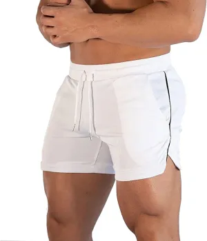 Mens Gym Shorts Lightweight Summer Summer Yoga Running Shorts Elastic Waist Performance Quick Dry Athletic Joggers