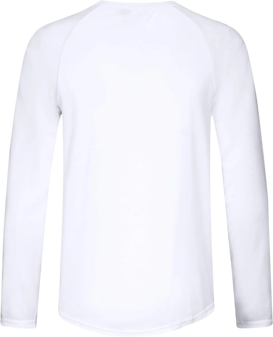Mens Long Sleeve Tee Shirt Workout Running Shirts Athletic Gym UPF SPF UV Sun Protection Quick Dry Lightweight Shirts