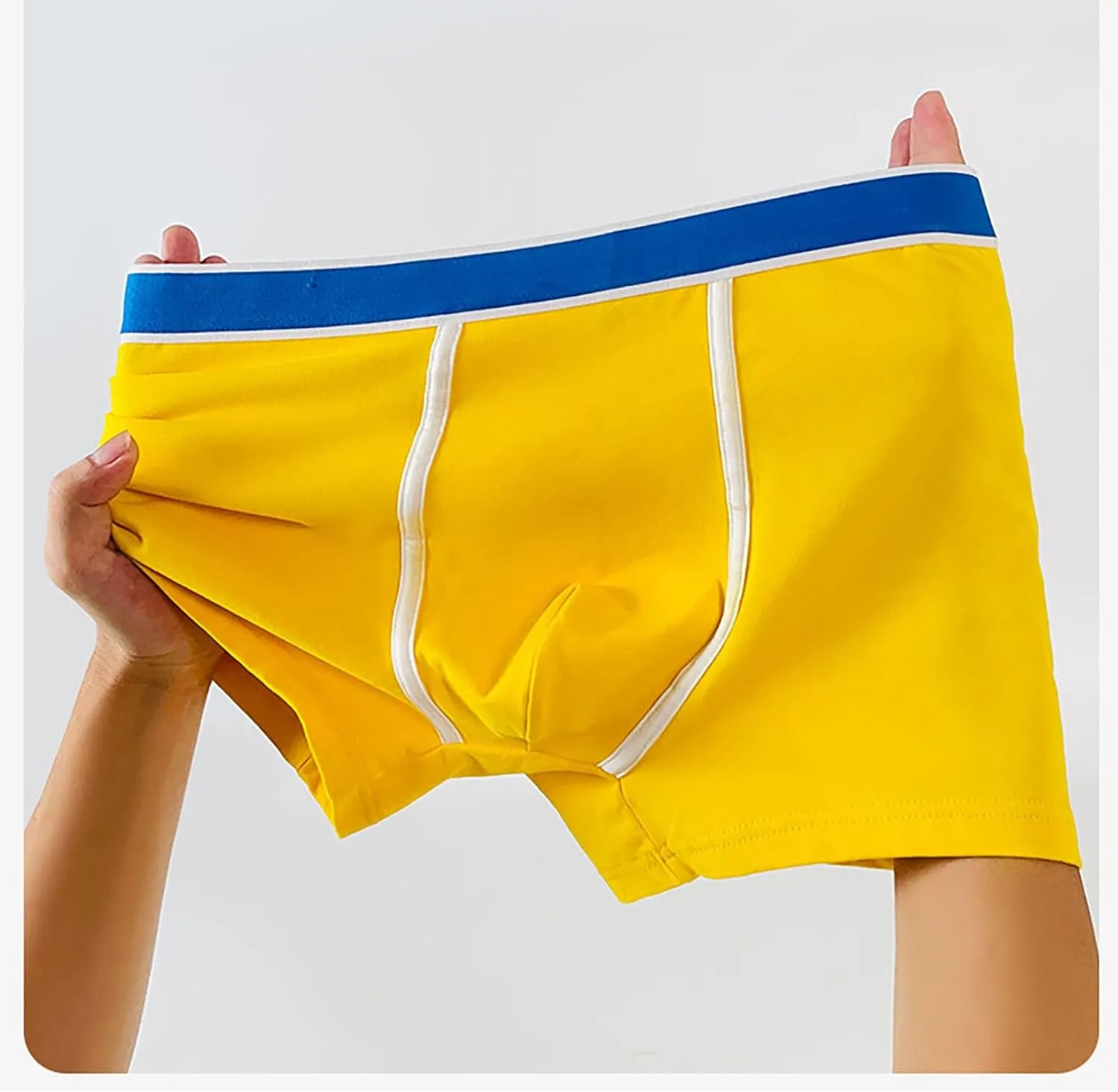 Mens Underwear Briefs Pack Running Tight Comfortable Breathable Soft Underpants Sexy Double Layer Crotch Underwear