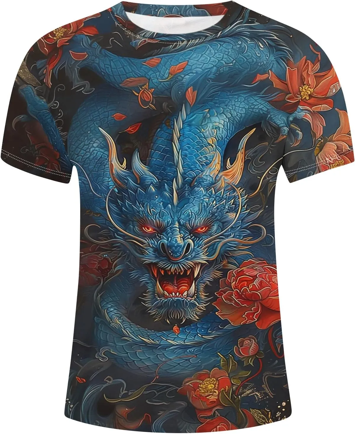 Muscularfit Tshirts Shirts for Men Graphic Vintage Print Graphic Pullover Top Summer Causal Short Sleeve Crewneck Beach Shirt