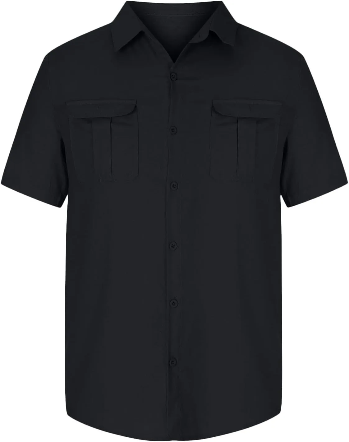 Oversized Tee Shirt Men 2024 Summer Short Sleeve Cotton Linen Button Down Shirts Casual Solid Beach Trendy Clothes