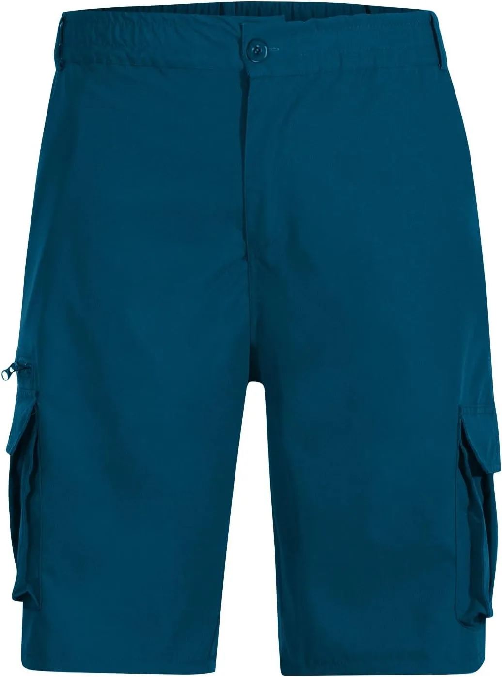 Sweat Shorts Men Cargo Elastic Waist Shorts Casual Stretch Drawstring Summer Joggers Pants Baggy with Pockets