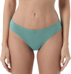 Women Floral Lace Briefs Underwear Breathable String High Waisted Comfortable Briefs Panty