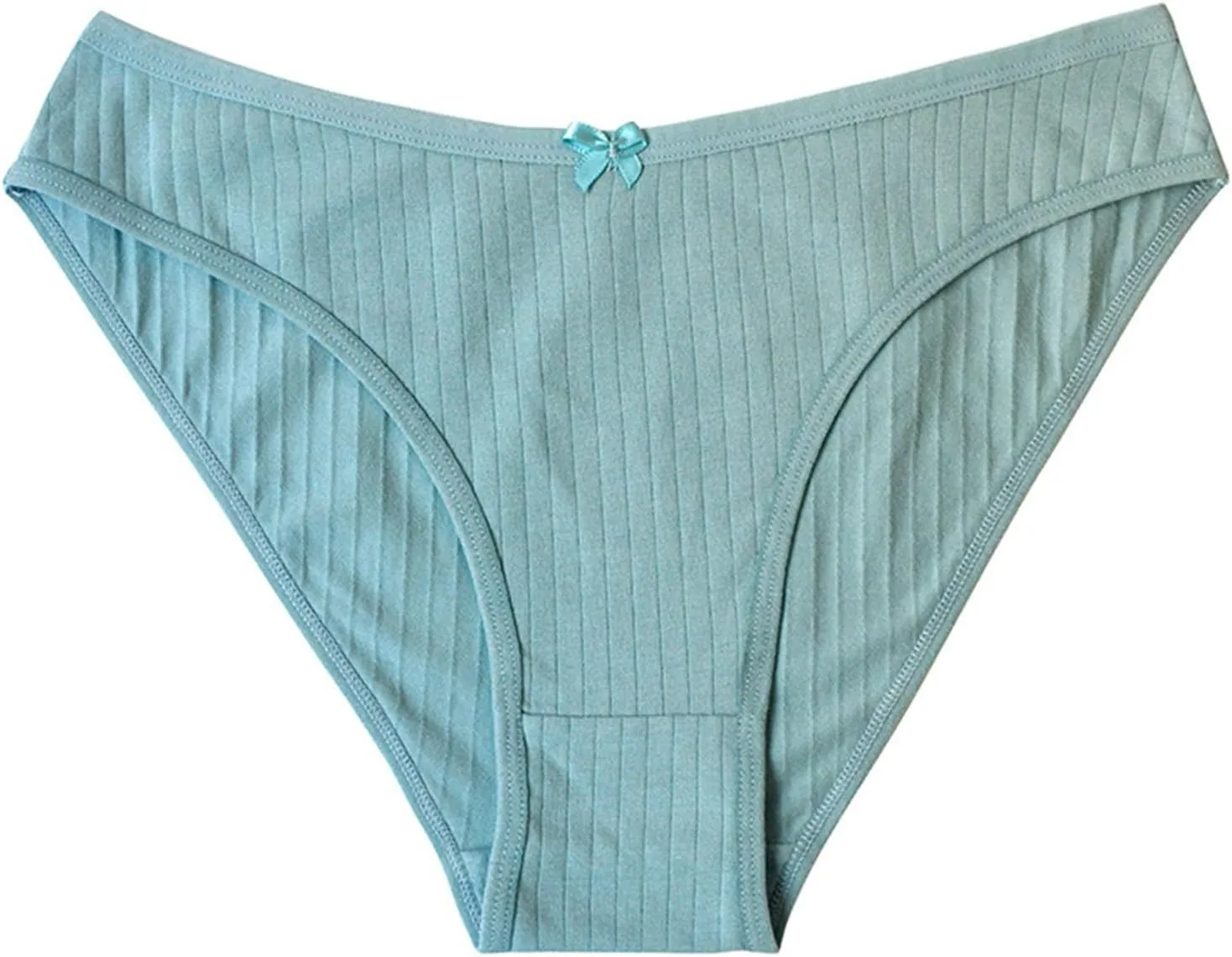 Women Floral Lace Briefs Underwear Breathable String High Waisted Comfortable Briefs Panty