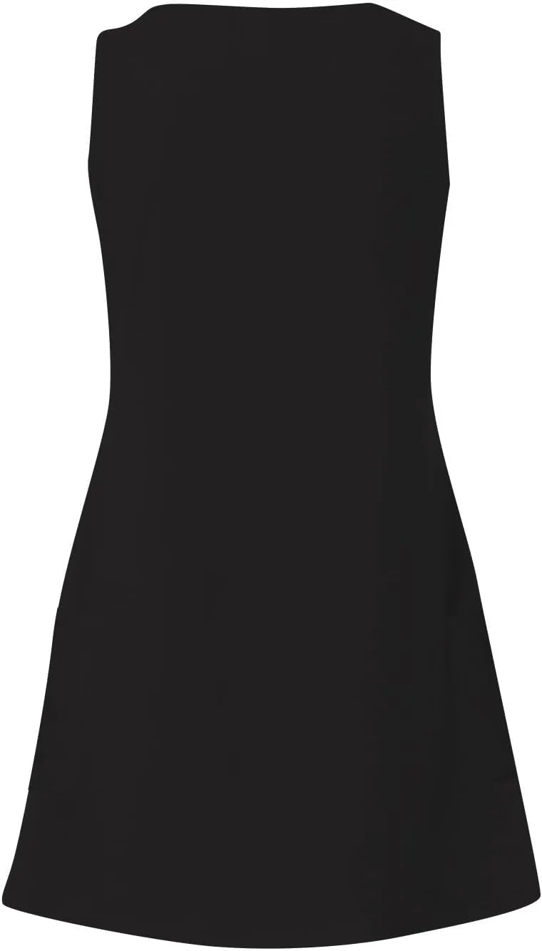 Women's Tops V-Neck Sleeveless Summer Dresses for Women UK with Pocket Casual Sundress for Casual Dresses