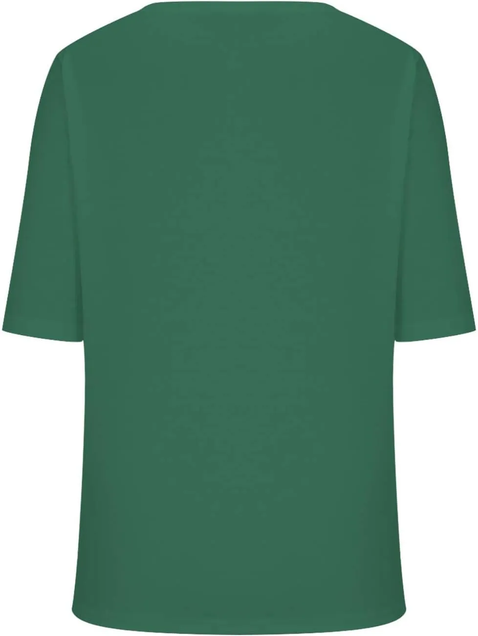 Women's V Neck T Shirts Half Sleeve Tops Casual Solid Summer Tees 2025 Spring Soft Comfy Cute Clothes T-Shirts
