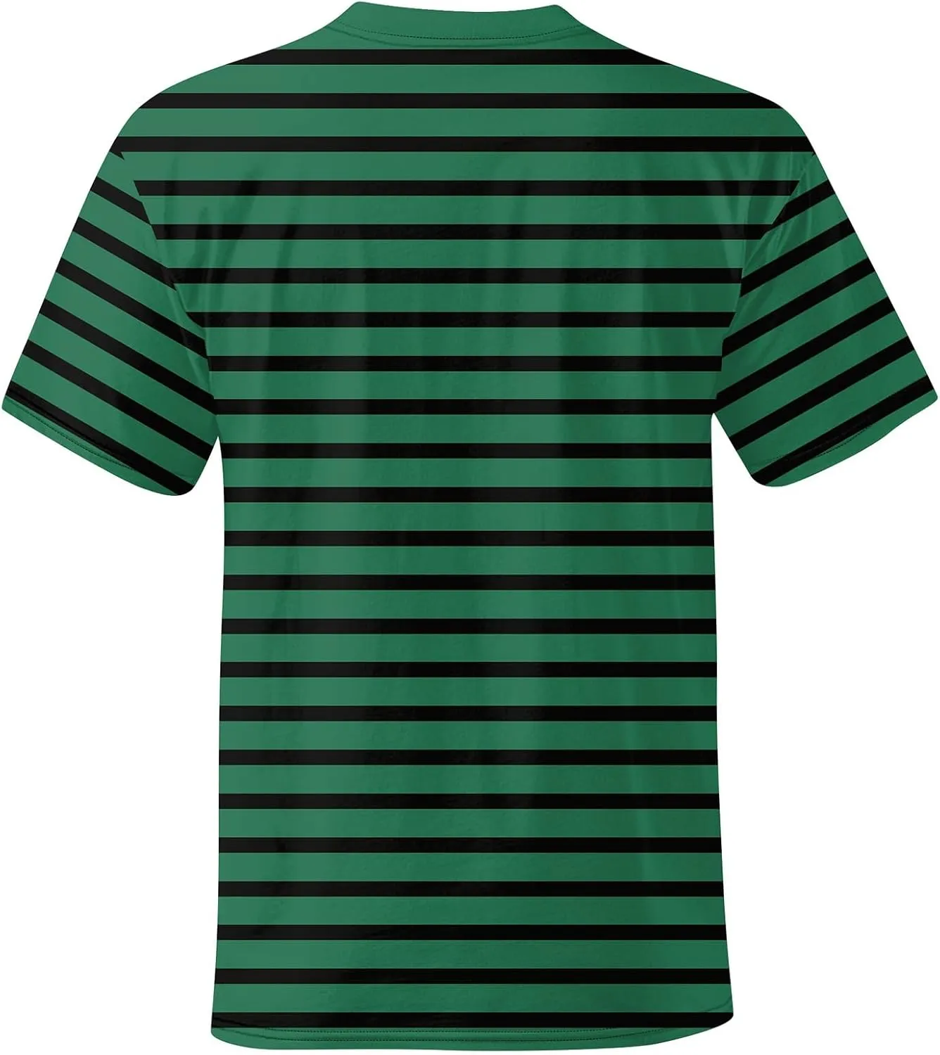 Ymosrh Men's Fashion Tshirts Casual Striped Short Sleeve Crewneck Summer Basic Tee Shirts, S-4XL