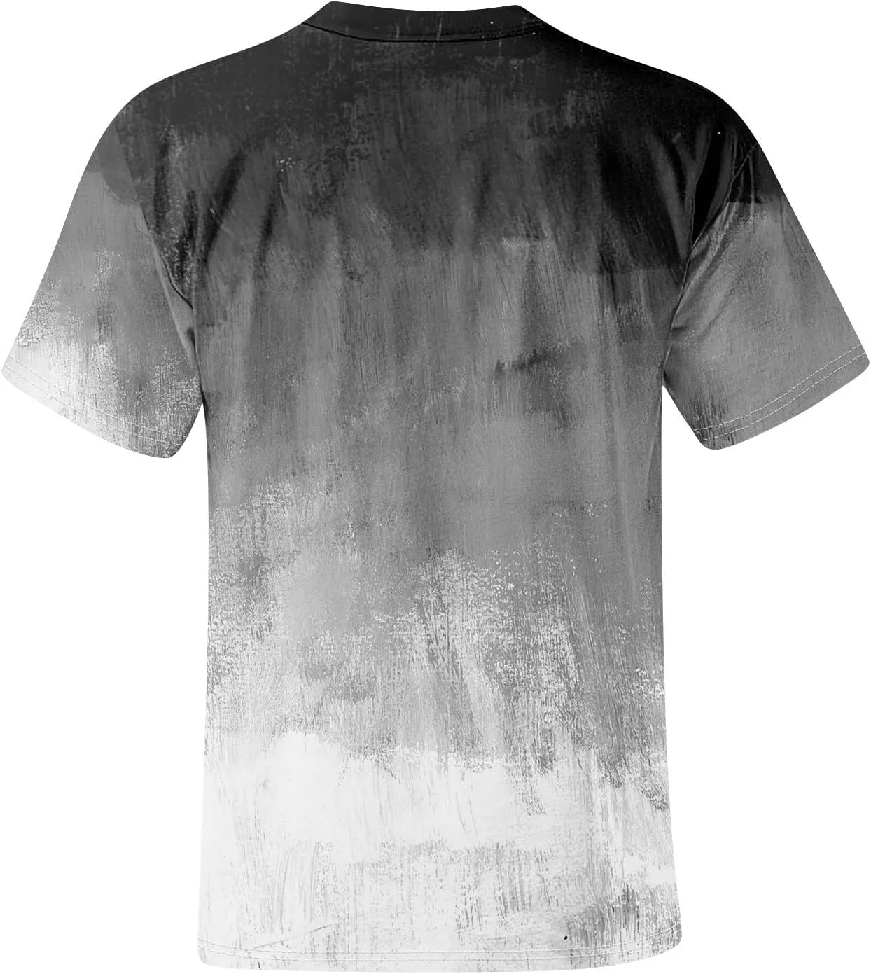 Ymosrh Men's Summer T Shirts Gradient Color Short Sleeve Crew Neck Soft Tee Shirts Beach Tops Casual Tees, S-5XL